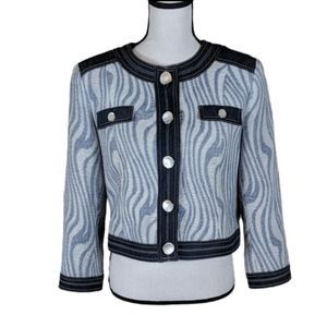 Jana Kos Chic Blazer Pearl Buttons Unique …